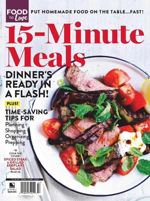 Title details for 15-Minute Meals by A360 Media, LLC - Available